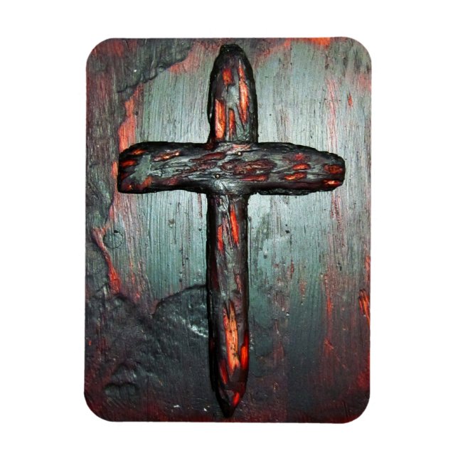 Blutkreuz Magnet (Vertikal)