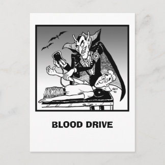 BLUTLAUFWERK POSTKARTE