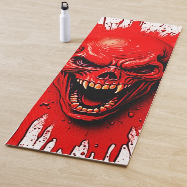 Blutlust: Der Vengeful Vampire Yogamatte (Beispiel)