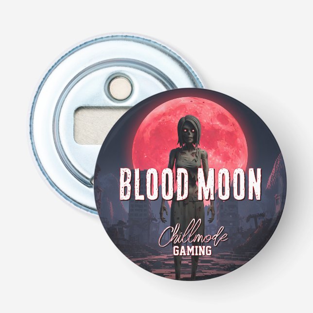Blutmond - Chillmode Gaming Flaschenöffner (Vorderseite)