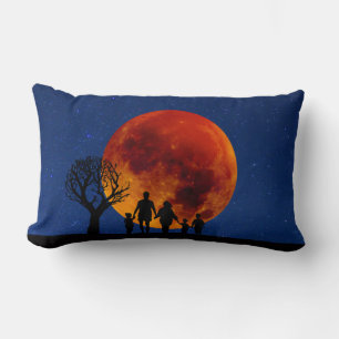 Blutmond-Mondseelenfamilie Lendenkissen