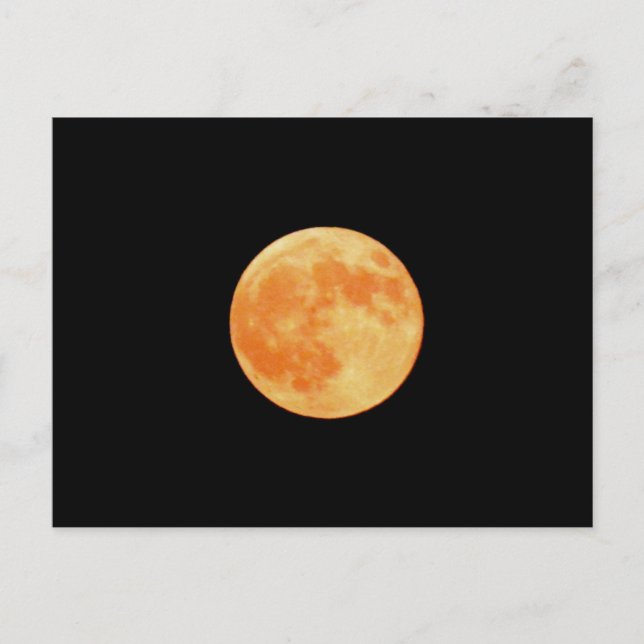 Blutmond Postkarte (Vorderseite)