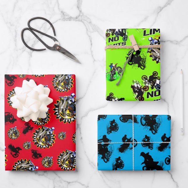 Blutschwitzgeere Geschenkpapier Set (Vorderseite)