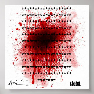 Blutspatter, Auc-Tagkopie, ********************... Poster