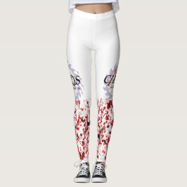 Blutspatter Leggings Chaos Hintern Shakers