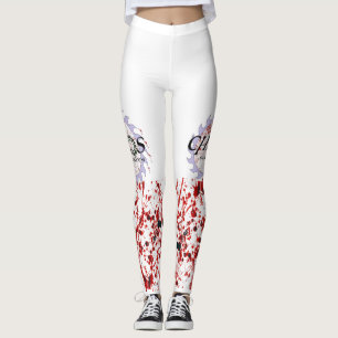 Blutspatter Leggings Chaos Hintern Shakers