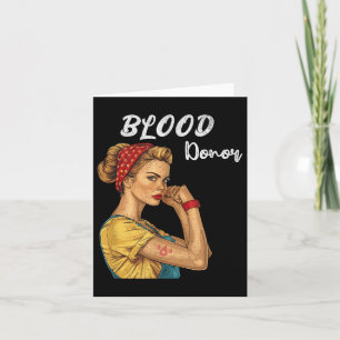 Blutspender Frauen Bandana lebt Blutspende Awa Karte