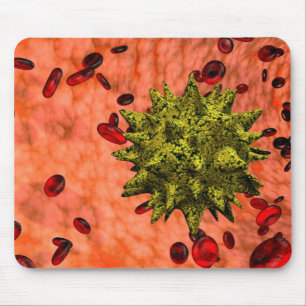 Blutstrom-Virus Mousepad