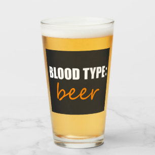 Bluttrinke Glas