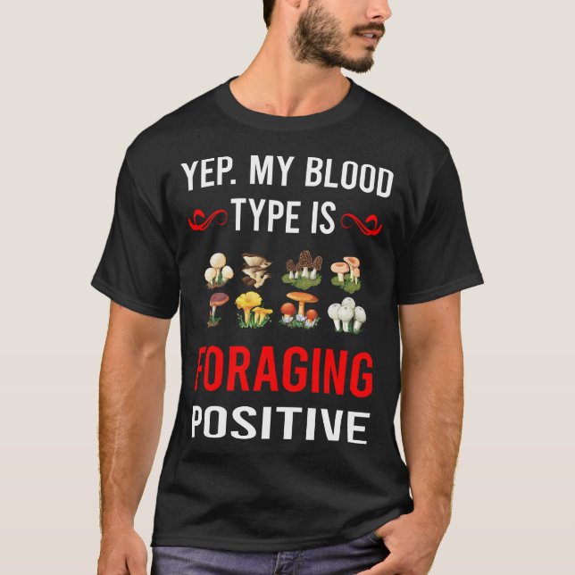 Bluttyp Foraging Futter Forager T-Shirt (Vorderseite)