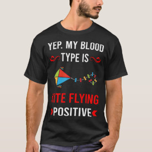 Bluttyp Kite Flying T-Shirt