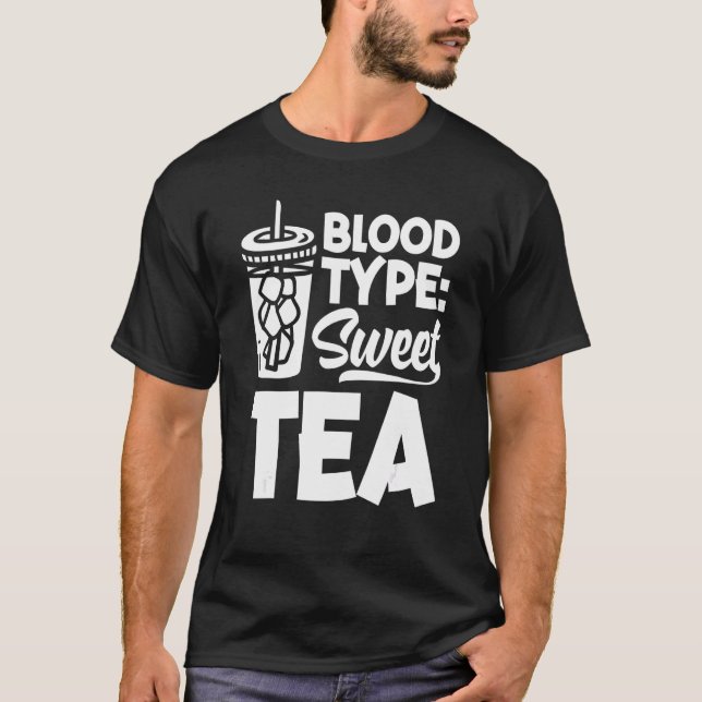 Bluttyp Sweet Tea Tea Grüner Tee Tee Tee (Vorderseite)