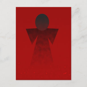 Blutung Angel Postkarte