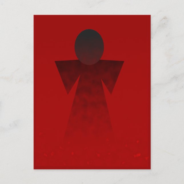 Blutung Angel Postkarte (Vorderseite)