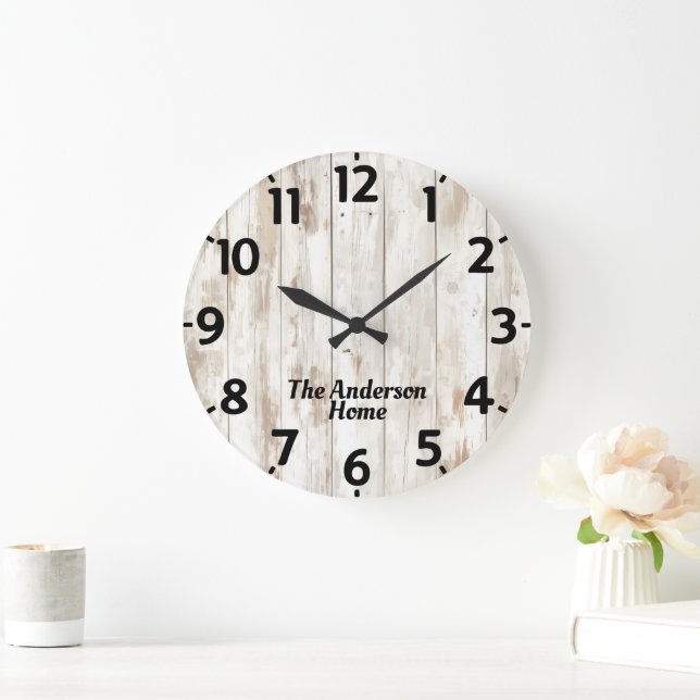 Blutung Große Wanduhr (Zuhause)