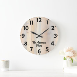 Blutung Große Wanduhr