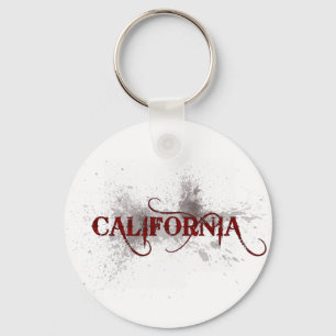 Blutung Grunge California Schlüsselanhänger