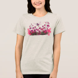 Blutung Herz Fairy Tri-Blend Shirt