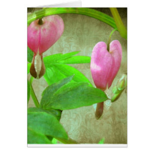 Blutungen von Herzen mit Textur