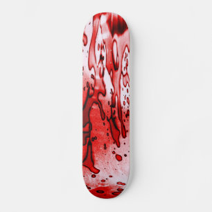 Blutvergießender Spritzer Skateboard