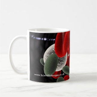 Blutzellen Kaffeetasse