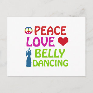 Bly Dance Designs Postkarte