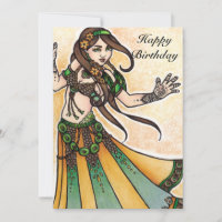 Bly Dancer Geburtstagskarten