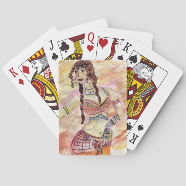 Bly Dancer Playing Cards Spielkarten (Rückseite)