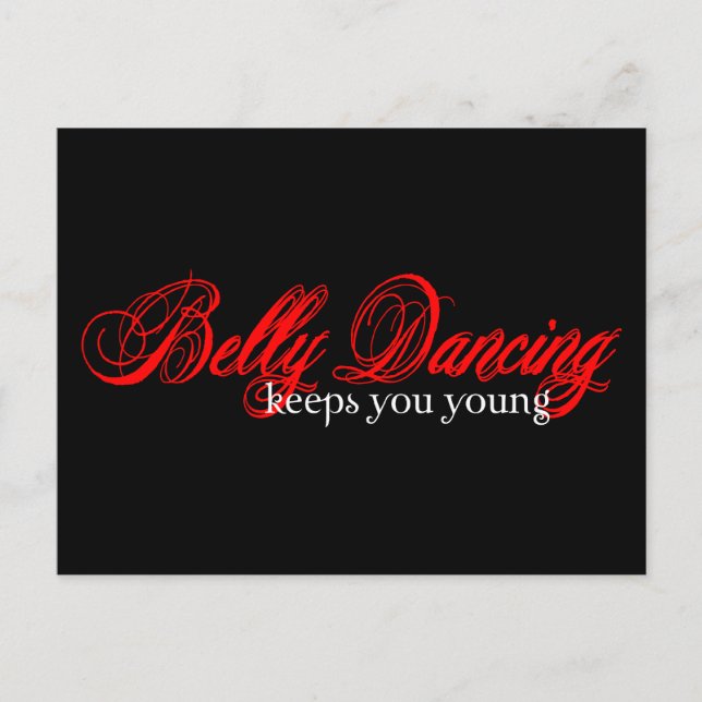 Bly Dancing Rocks Postkarte (Vorderseite)