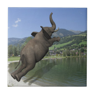 Bly Flop Elephant Fliese