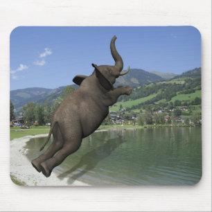 Bly Flop Elephant Mousepad