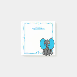 Bly Phant Blue Post-it Klebezettel