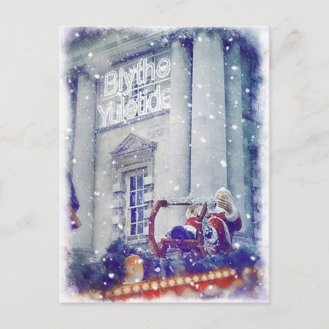 Blyth Yuletide Christmas postcard Postkarte (Vorderseite)