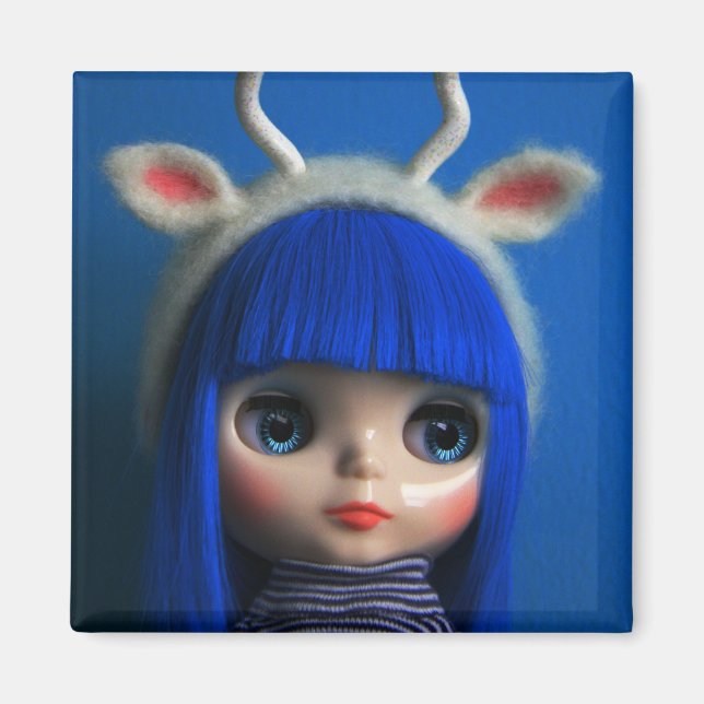 Blythe blue magnet (Vorne)