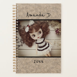 Blythe doll Vintag Retro oldish Design personaliz Planer
