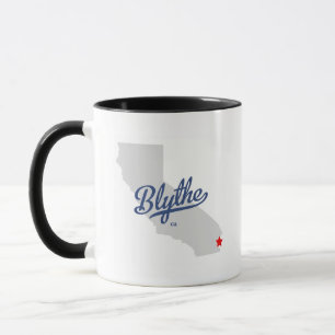 Blythe Kalifornien CA Shirt Tasse