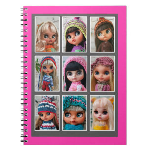 Blythe Puppen Foto Acryldruck Notizblock