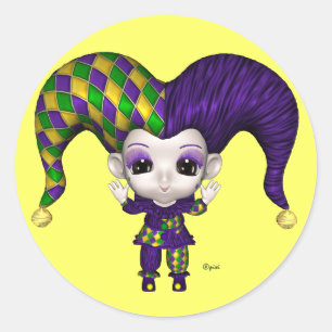 Blythes Weltkarneval - Aufkleber