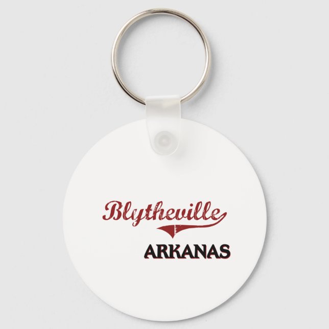 Blytheville Arkansas City Classic Schlüsselanhänger (Vorderseite)