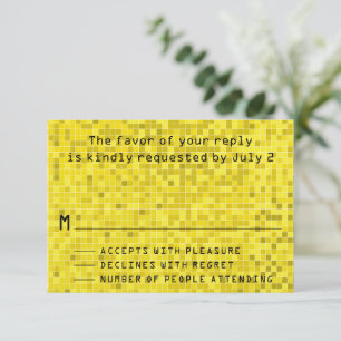 BM Bar Bat Mitzvah Einschließung RSVP Karten Spiel