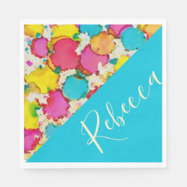 BM Bat oder Bar Mitzvah Napkins Confetti Serviette