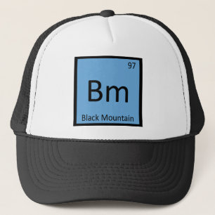 Bm - Black Mountain Kunst Chemie Symbol Truckerkappe