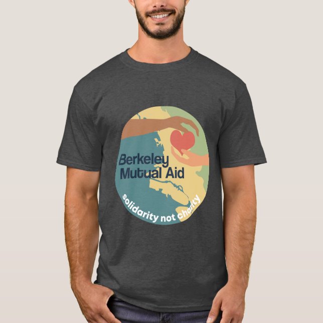 BMA Solidarity Not Wohltätigkeit Unisex T - Shirt  (Vorderseite)