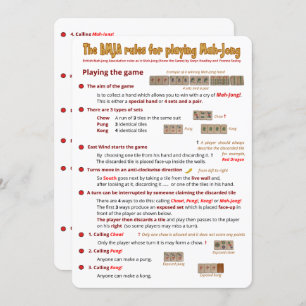 BMJA ordonne la carte - jeu du jeu (1)