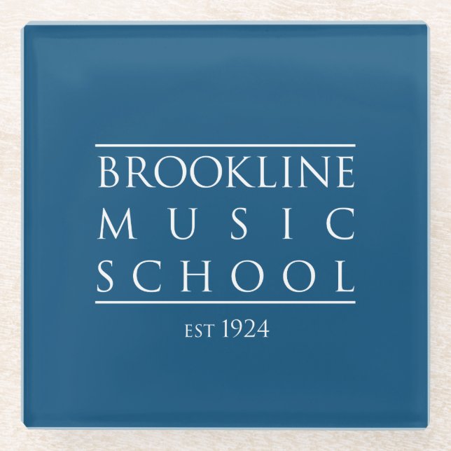 BMS-Untersetzer Glasuntersetzer (Vorderseite)