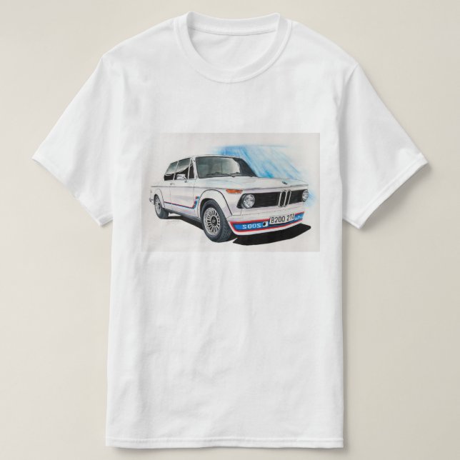 BMW 2002 TURBO T-Shirt (Design devant)
