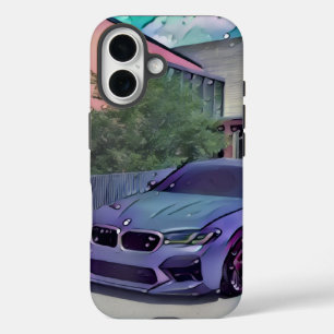 BMW Autotelefon-Rückabdeckung iPhone 16 Hülle