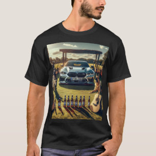 BMW Bier, Gitarren und Hunde T-Shirt