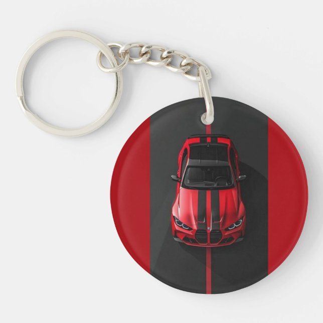 bmw car,Porte-clés en acrylique (Devant)