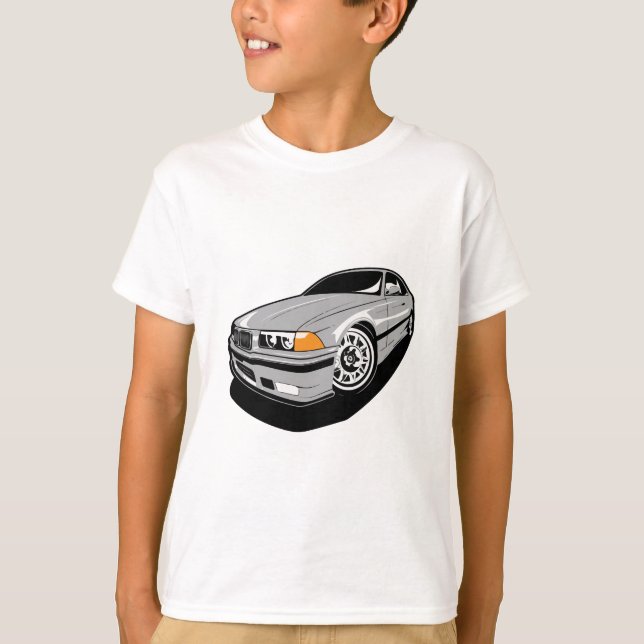 BMW Deatail groß T-Shirt (Vorderseite)